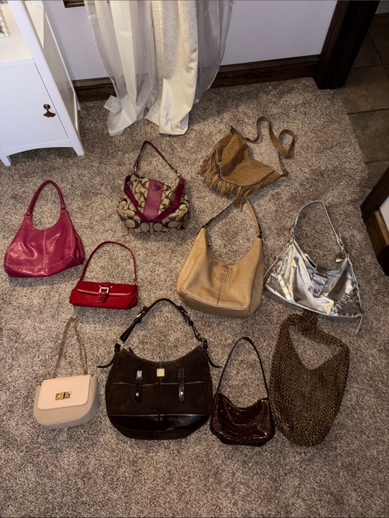 Coach Handbags - Coach, dooney and Burke, and Steve Madden purse bundle of 10